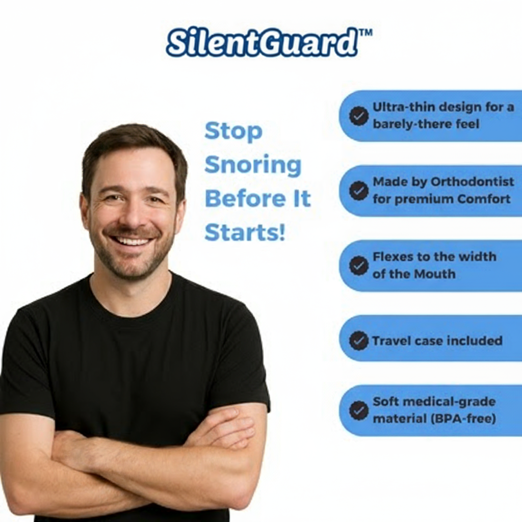 SilentGuard™ Anti-Snoring Mouthpiece